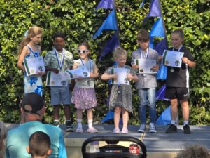 Celebrating the pupils